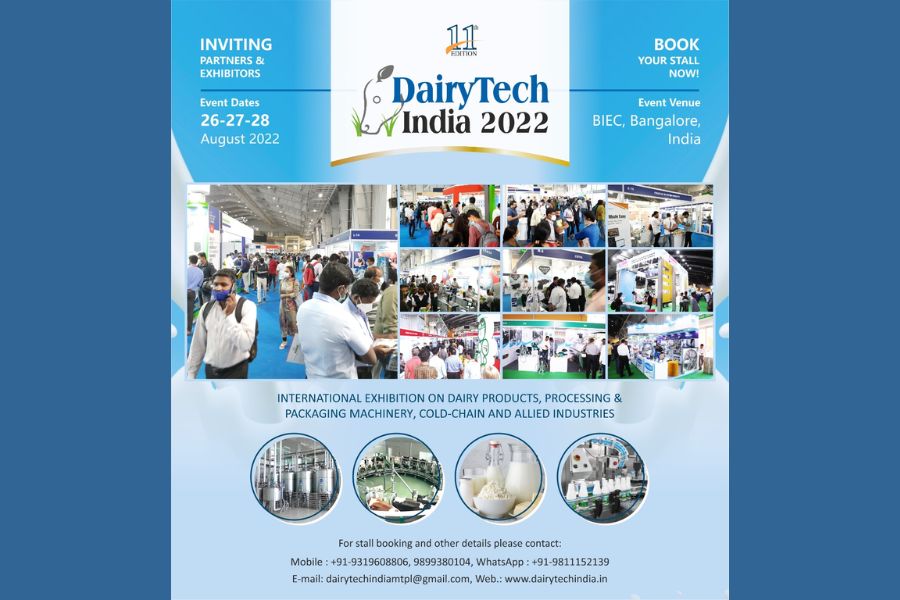 DairyTech India 2022 will Motivate Farmers to Set Profitable Dairy Businesses.